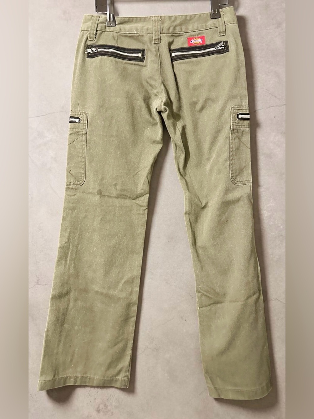 Y2K Vintage Multi-Zipper Pocket Cargo Pants size 3 - Picture 2 of 4